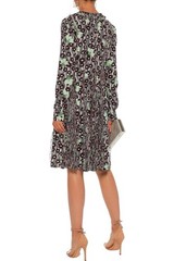£3400 Valentino Runway PF17 Silk Floral Pleated Dress IT38 UK6 US2 NWT