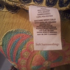 Soft Surrondings Sicily Gauze Embroidered Maxi Dress Size Large