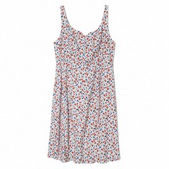Old Navy Womens 3X Floral Sundress Sleeveless Smocked Back Fit Flare Midi Dress