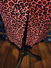 Hot Pink Leopard Print Rockabilly Psychobilly Pinup Collectif Dress