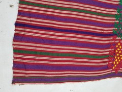 Vintage Traditional Guatemalan Embroidered Handwoven Huipil 107x71cms