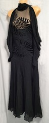 Sass & Bide Black Formal Evening Chiffon Dress Size 10 AUS/UK / 6 US NEW
