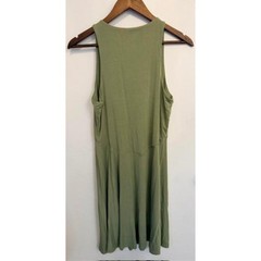 Athleta Santorini Thera Dress Women&rsquo;s Green Sleeveless Size M/T