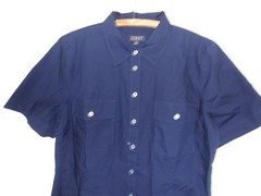 NWT J Crew Utility Midi Shirt-Dress Cotton Poplin 18 Dark Ink Blue