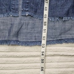 Anthropologie Cloth & Stone Chambray Dress LARGE Blue Long Sleeve Ginevra