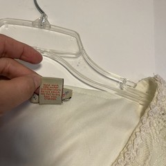 Scully Lace Crochet Fit and Flare Dress Cream Ivory Boho S Cowgirl Western