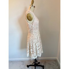 French Connection &lsquo;Loving Crochet » Vintage Dress- 6- As Seen On Vampire Diaries