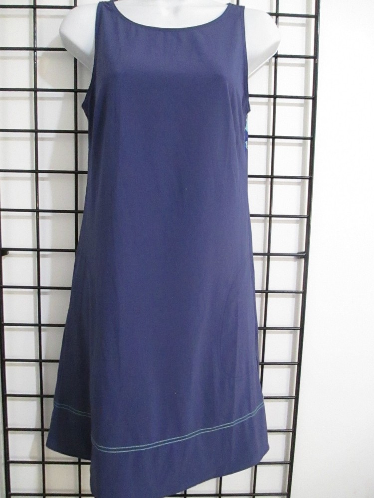 TITLE NINE 🌸 SIZE XS==BLUE / PERFORMANCE KNIT / POP OVER A-LINE DRESS