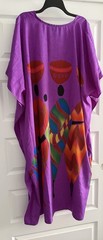 Goddess By Winlar Women&rsquo;s Plus Colorful Kaftan One Size Lounge Oversized