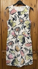 Woman’s warehouse Floral Sleeveless Dress Size 10, New without Tags