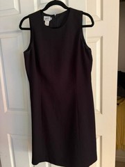Jacqueline Ferrar black pencil dress 14 Exc lined