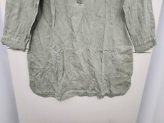 Old Navy Dress Womens L Moss Tunic Shirt Popover Long Sleeve Tencel Pastel Fade