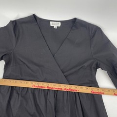 Molly Bracken Mini Dress Women&rsquo;s Medium* Black 100% Cotton Western Boho Cottage