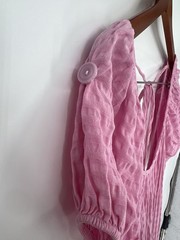 SOLID & STRIPED Pink The Robin Cover-Up Dress Size S