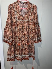 Women&rsquo;s Boho Floral Dress Size M/L