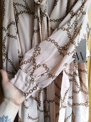 NWT Worthington Dress Chain Pattern Comfort Elastic Waist Sz PL
