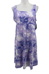 Columbia Omni Freezer III Tank Dress Sz XL Purple Sleeveless Cooling Summer New