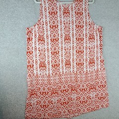 Chico&rsquo;s Womens Size 3 Large Boho Casual Shift Dress Sleeveless Tribal