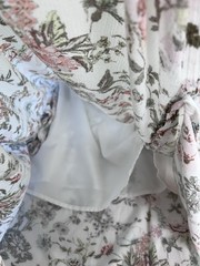 Frye Button Front Midi Dress Large Floral CottageCore Prairie Garden Farm Boho