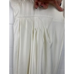 Lovers + Friends White Drape Front Maxi Gown Dress XXS Revolve Wedding