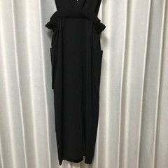 LANVIN en Bleu Dress Size 36 Black Length 35.4 inches