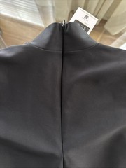 NWT Black Compression Dress Knee Length Women’s Size Small Long Sleeve Stretch