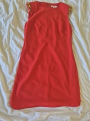 Ted Baker Women&rsquo;s Formal Dress Burnt Orange, Size 1 (UK 6-8) Sleeveles NWT