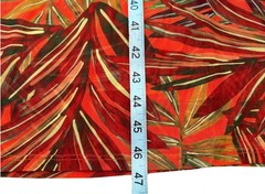 Karen Kane Radiant Feelings Mango Tango Printed Mesh Midi Dress Size M NWT