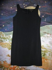 Vintage 80s Sigrid Olsen Collection Black Dress Size 2 Cocktail LBD Lined 90s
