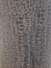 CDC Petites Crocodile Print Black And Gray Dress Size 4 EUC