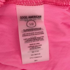GOOD AMERICAN Dress Size Small/Medium Always Fits Mini Bright Pink Textured NWT