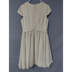 LANTING Bride Design Sleeve Bow Button Dress Women See Measurements