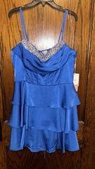 NWT Stacees Homecoming Dress Royal Blue Size 14, 16, 18