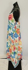 Cupshe Women&rsquo;s Printed Floral V Neck Maxi Dress EJ3 Blue Large NWT