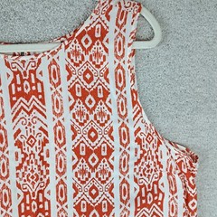 Chico&rsquo;s Womens Size 3 Large Boho Casual Shift Dress Sleeveless Tribal
