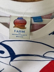 Anthropologie Farm Rio Graphic Sleeveless Midi Cotton Dress L New