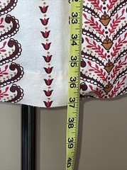Antik Batik Huggi Printed Cotton Dress S / 38 Bohemian Vertical Stripe Flannel