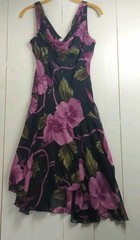 Vintage Speechless Y2K Beaded Fairy Core Dress Asymmetric Hem Size 7 Retro
