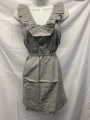 Alythea Ruffle Top Dress • Light Denim • Size M