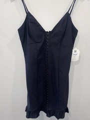 Altar&rsquo;d State Black Corset Front Mini Dress Size L New with Tags Never Worn