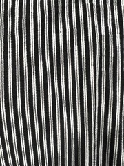 NWOT A New Day Pin striped romper elastic tied waist V neck wide leg size S