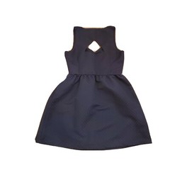 Pimkie Dress Women&rsquo;s EU 40/US 8 Black Sleeveless Side Zipper Geometric VGUC