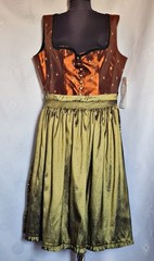 DRESS VINTAGE AUTHENTIC MARJO TRACHTEN OKTOBERFEST DIRNDL WOMENS US 20 EU 48