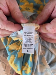 LULU ROE Floral Turquoise And Yellow Dress