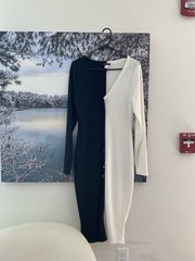 Unique Black/White Dress