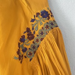 Jean Paul Gaultier Soleil Vintage Embroidered Cover Up Dress Women Size XS Italy