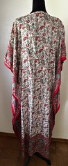 Cute Options Paisley Kaftan Free Size Maxi Loungewear Beach Cover 100% Rayon