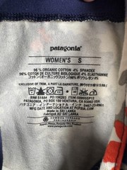 Patagonia Dress Womens Small Multicolor Floral V Neck Fit & Flare Sundress
