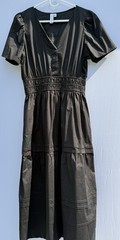 GRACE + KARMA FLOWY LONG LAYERED/TIERED BOHO DRESS-SIZE MED