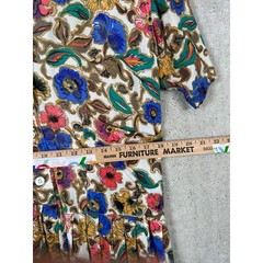 Vintage Express Compagnie International Medium Dress 90s Grunge Floral Colorful